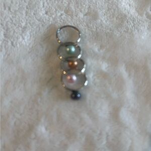 Elegant Multi-Color Pearl Rings